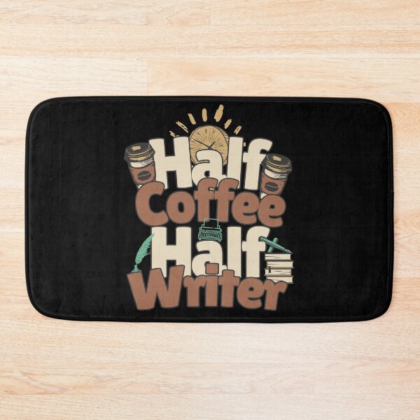 Item preview, Mitad café, mitad escritor. Regalo de escritor perfecto. designed and sold by Zandalus.