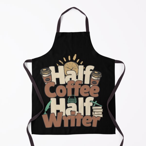 Item preview, Half-coffee, half-writer. Perfect writer gift. designed and sold by Zandalus.