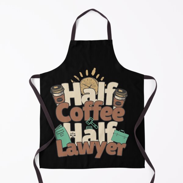 Item preview, Half-coffee, half-lawyer. Perfect lawyer gift. designed and sold by Zandalus.