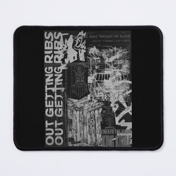 Item preview, Getting Ribs Krule Poster - Black and White Version designed and sold by OmaDevoreco.
