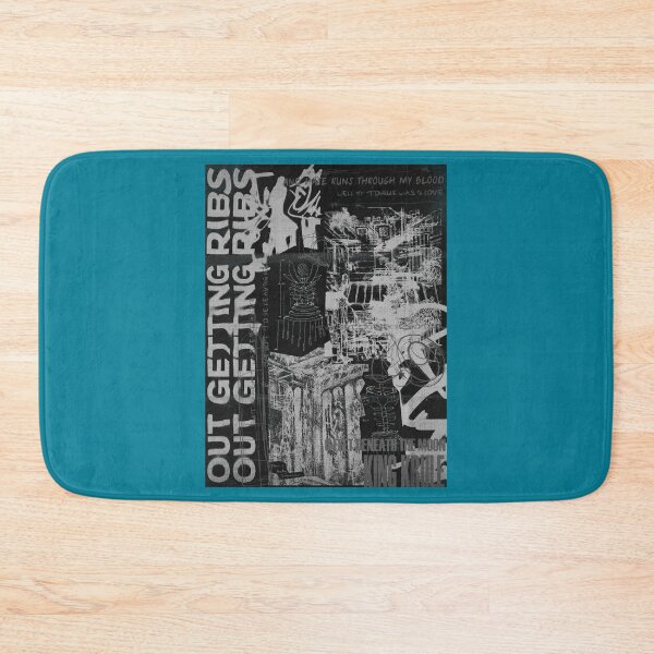 Item preview, Getting Ribs Krule Poster - Black and White Version designed and sold by OmaDevoreco.