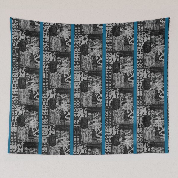 Item preview, Getting Ribs Krule Poster - Black and White Version designed and sold by OmaDevoreco.