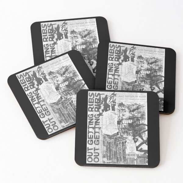 Item preview, Getting Ribs Krule Poster - White and Black Version designed and sold by OmaDevoreco.