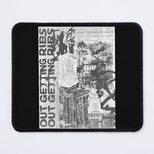 Item preview, Getting Ribs Krule Poster - White and Black Version designed and sold by OmaDevoreco.