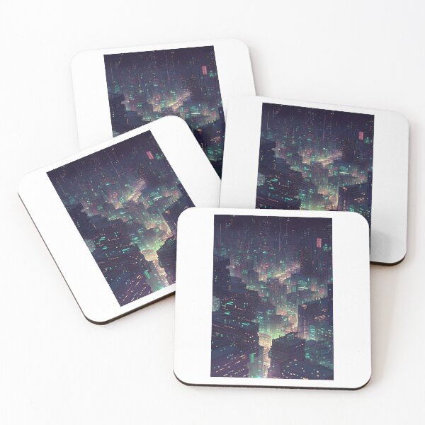 Item preview, Circuit Board Cityscape designed and sold by HUBERitC-oCYCN.