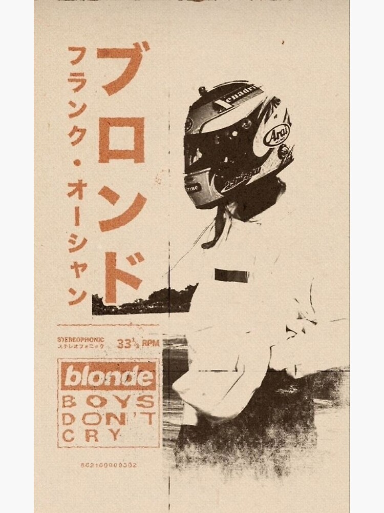 frank ocean - blonde | Poster