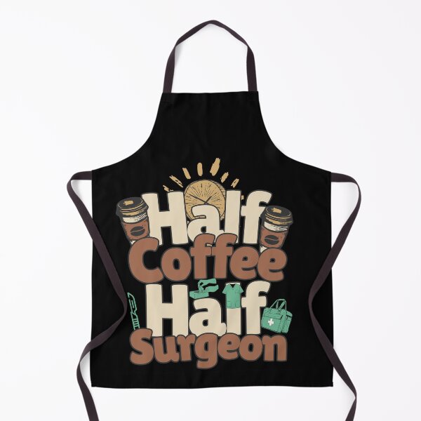Item preview, Half-coffee, half-surgeon. Perfect surgeon gift. designed and sold by Zandalus.