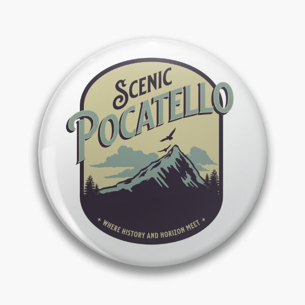 Item preview, Scenic Pocatello Where History and Horizon Meet designed and sold by ClaytownTees.