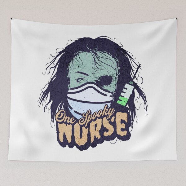 Item preview, One Spooky Nurse designed and sold by Khihi.