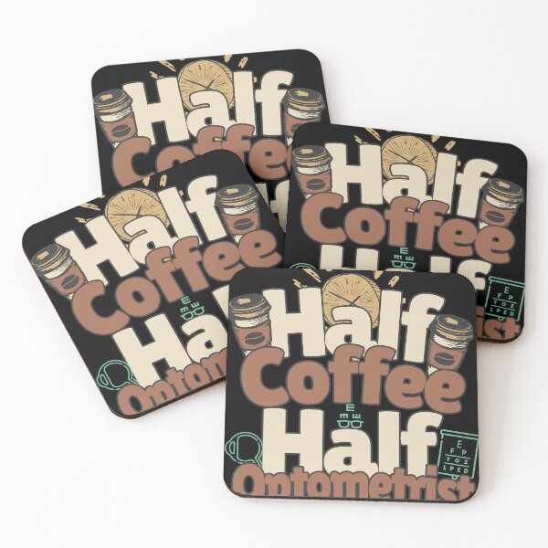 Item preview, Half-coffee, half-optometrist. Perfect optometrist gift. designed and sold by Zandalus.