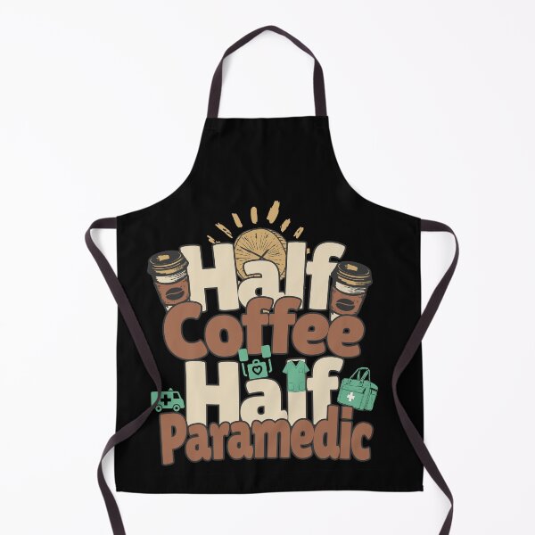 Item preview, Half-coffee, half-paramedic. Perfect paramedic gift. designed and sold by Zandalus.