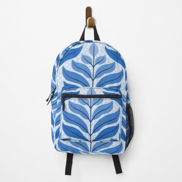 Item preview, Blue Leaf Bliss Pattern designed and sold by Design Minds Boutique.