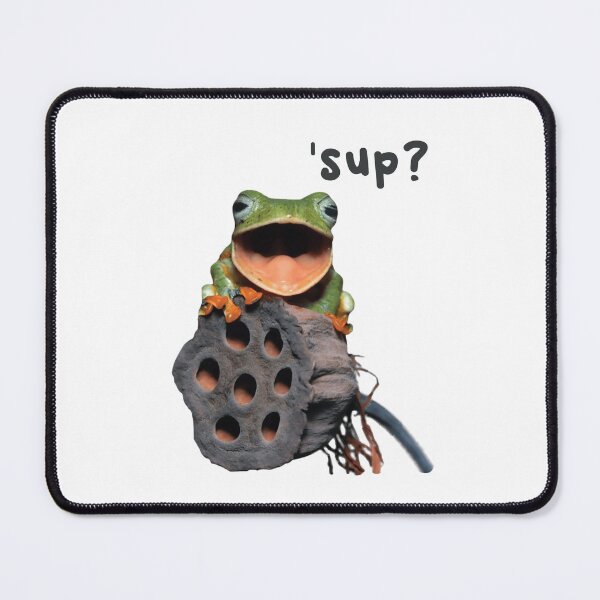 Item preview, Wassup Frog designed and sold by chillaxcats.