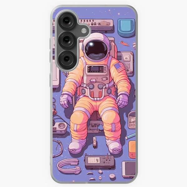 Item preview, Knolling Astronaut Illustration designed and sold by cyberpunkworld.