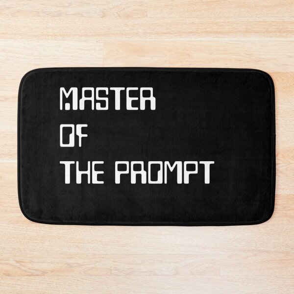 Item preview, Master of the Prompt designed and sold by PositiveIdeas.