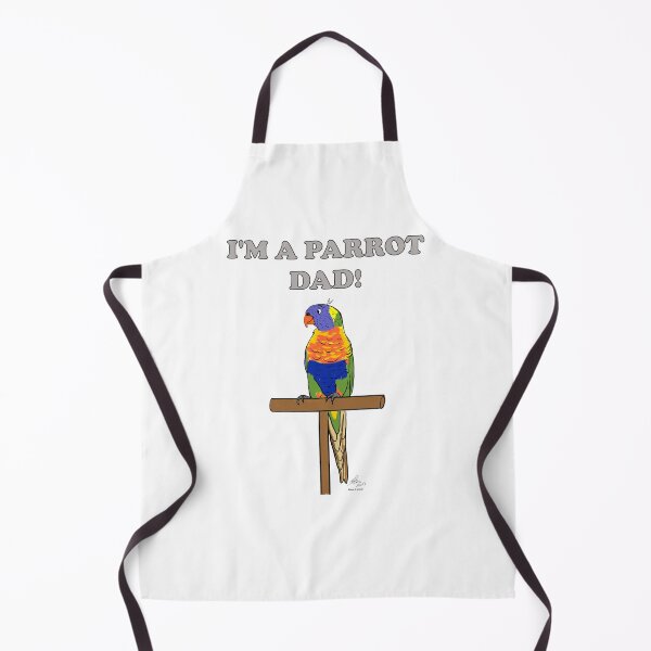 Item preview, I'm a Parrot Dad! - Rainbow Lorikeet designed and sold by Laughing Parrot Studio.