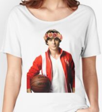 Zac Efron Flower Crown Women's Relaxed Fit T-Shirt