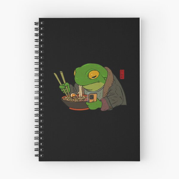 Item preview, Ramen Lover Frog designed and sold by DingHuArt.