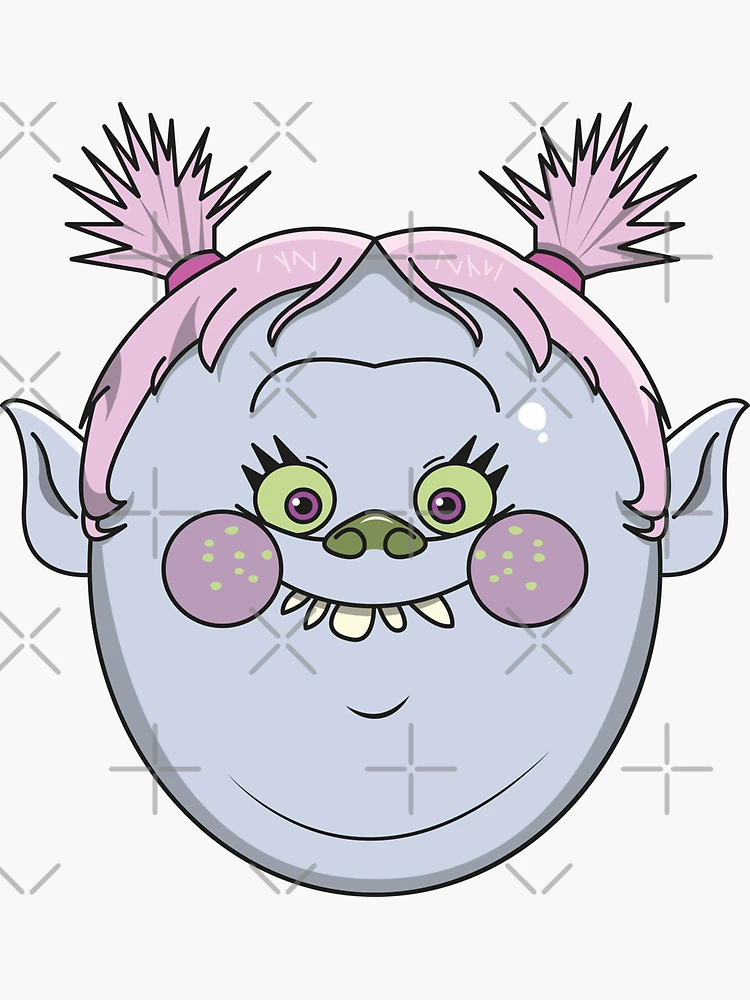 Poppy Trolls Bridget Poppy SVG PNG JPEG Digital Cut Vector F