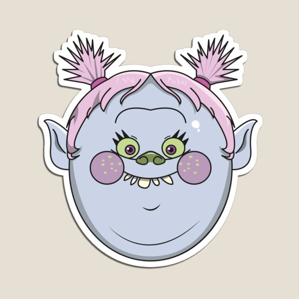 Trolls Movie Bridget Sticker Bumper Decal - ''SIZES