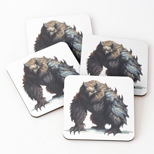 Item preview, Fantasy Owlbear of the Feywilds designed and sold by SchorlCraft.