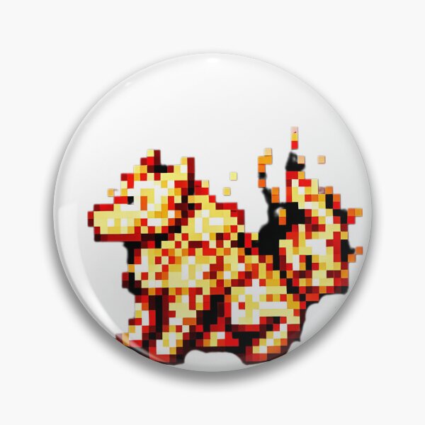 Item preview, Sparky the fire wolf designed and sold by ColderDesignLab.