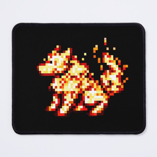 Item preview, Sparky the fire wolf designed and sold by ColderDesignLab.