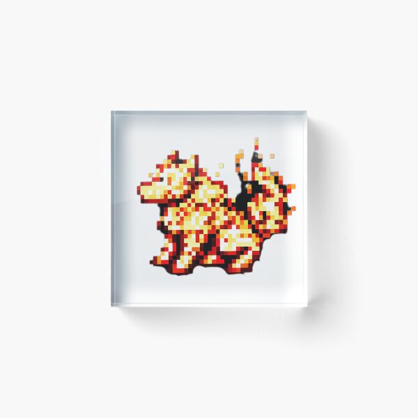 Item preview, Sparky the fire wolf designed and sold by ColderDesignLab.