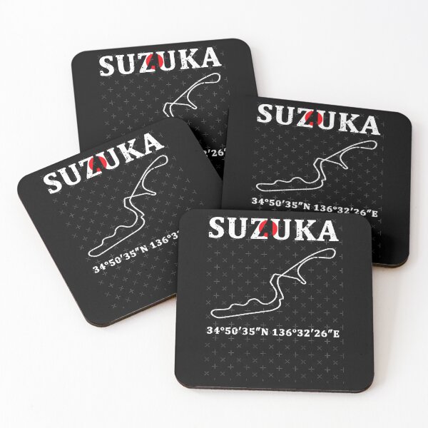 Item preview, Suzuka Racing Circuit White designed and sold by CHOL-eBuCKMAN.