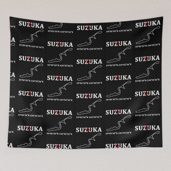 Item preview, Suzuka Racing Circuit White designed and sold by CHOL-eBuCKMAN.
