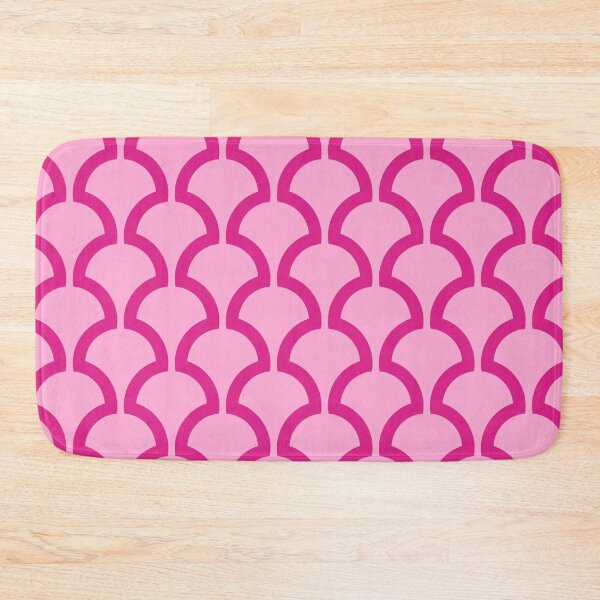 Item preview, Mushroom Fan Pattern Pink and Magenta designed and sold by tonymagnerart.