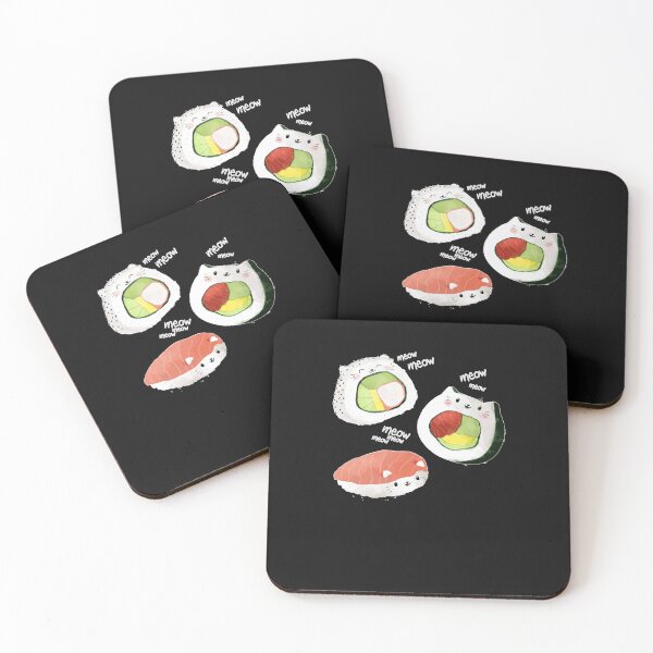 Item preview, Cute sushi rolls designed and sold by LeopoldReichel.