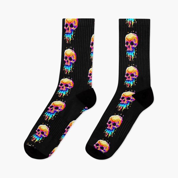 Item preview, Rainbow barfing skull designed and sold by ColderDesignLab.