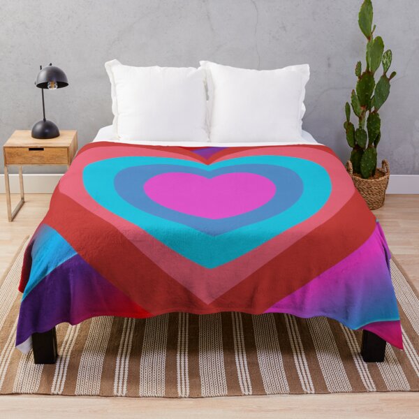 Item preview, Graphic design colorful heart print designed and sold by dcrc.