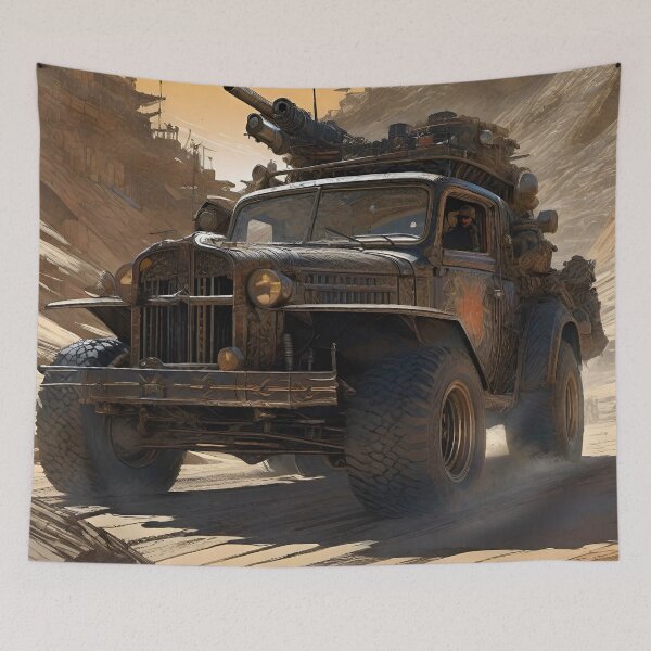 Item preview, Car Wars Fury Realms 2 - Car Concept Art designed and sold by Delerat7.