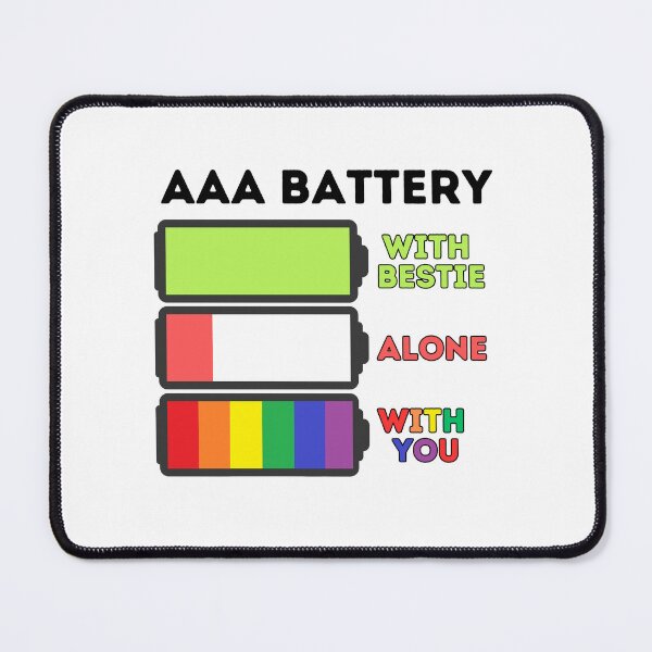 Item preview, AAA Battery Energy LGBTQ  designed and sold by AmeliArtwork.