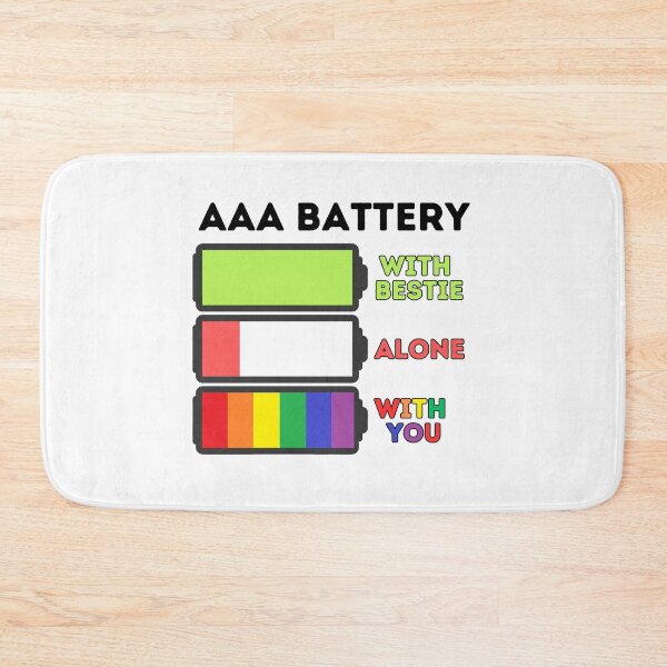 Item preview, AAA Battery Energy LGBTQ  designed and sold by AmeliArtwork.