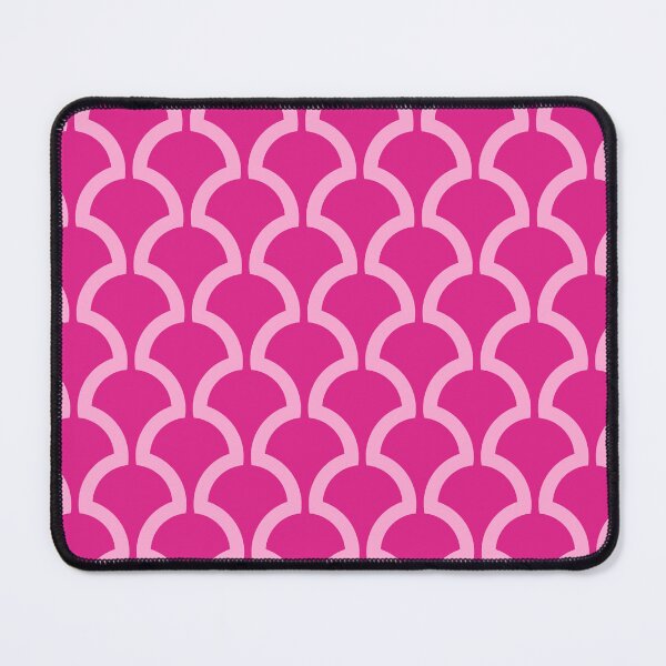 Item preview, Mushroom Fan Pattern Pink and Magenta designed and sold by tonymagnerart.
