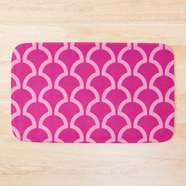 Item preview, Mushroom Fan Pattern Pink and Magenta designed and sold by tonymagnerart.