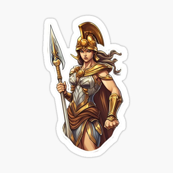 Item preview, Athena: Goddess of War designed and sold by TuringDesigns.