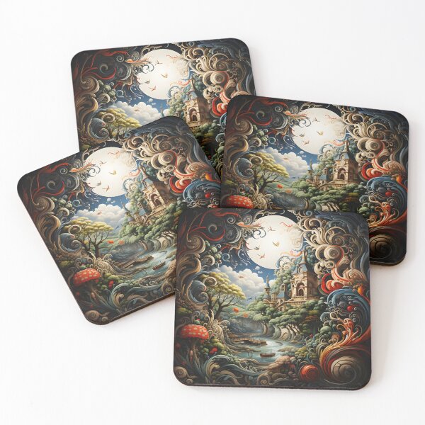 Item preview, Mystical Castle designed and sold by eArtForYou.