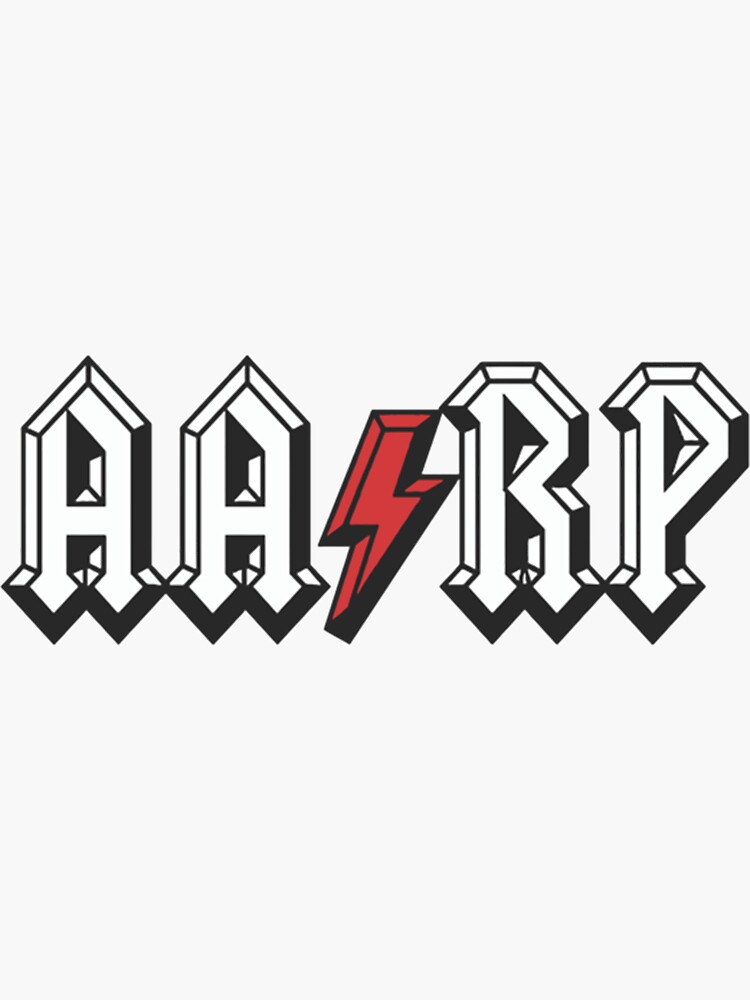 Aarp Merch T Sticker