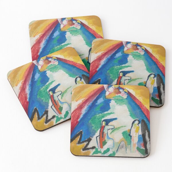 Item preview,  Wassily Kandinsky | Mountain, 1908 designed and sold by BossyCatHome.