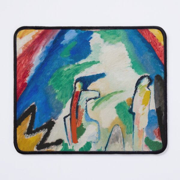 Item preview,  Wassily Kandinsky | Mountain, 1908 designed and sold by BossyCatHome.