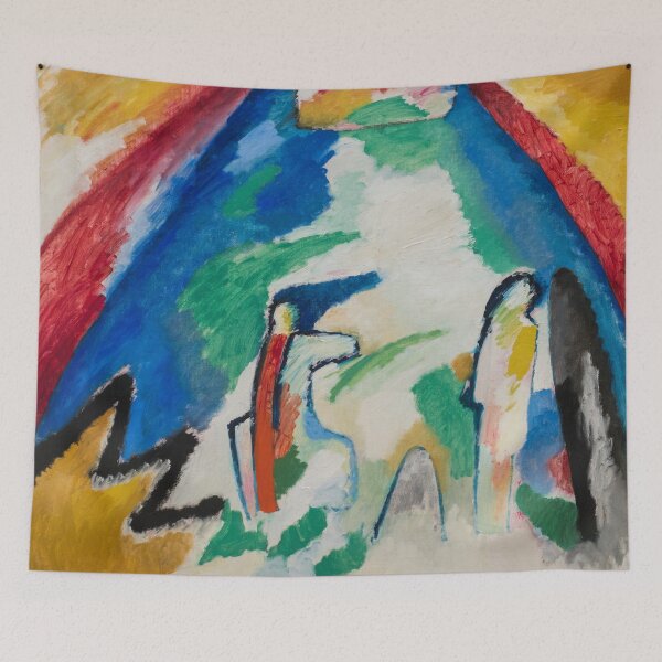 Item preview,  Wassily Kandinsky | Mountain, 1908 designed and sold by BossyCatHome.