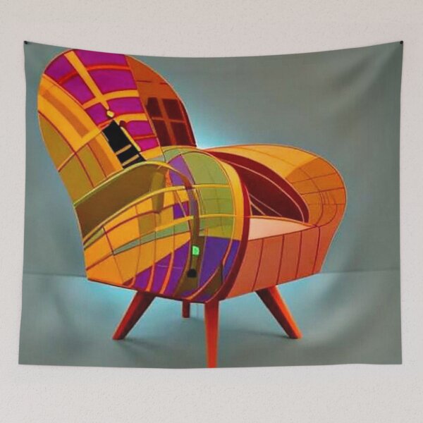 Item preview, Tartan Chair designed and sold by George Hutton Hunter.
