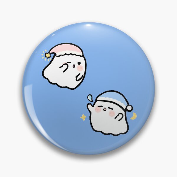 Item preview, sleepy ghosts designed and sold by PatronesKawai.