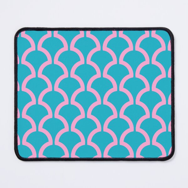 Item preview, Mushroom Fan Pattern Pink and Blue designed and sold by tonymagnerart.