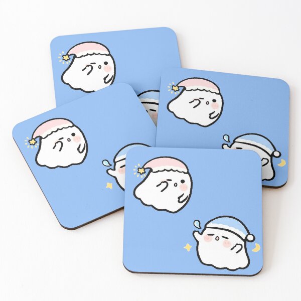 Item preview, sleepy ghosts designed and sold by PatronesKawai.