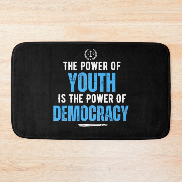 Item preview, The Power Of Youth Power Of Democracy Political Design designed and sold by EarthArtDesigns.